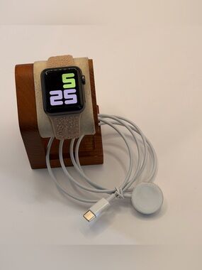 Apple Watch Series 3, 38mm, Black, New Band, Charger Included, Tested